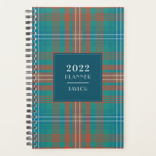 Pset Tartan Clan Wilson Gecontroleerd 2022 Planner