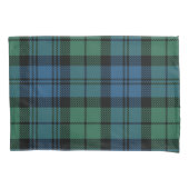 Pset Tartan Green Blue Pattern New Home Kussensloop (Voorkant-Links)