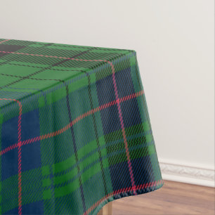Pset Tartan Rustic Clan Davidson Party Tafelkleed