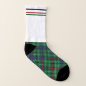 Pset Tartan Rustic Pattern Pap Birthday Sokken (Rechts - buiten)