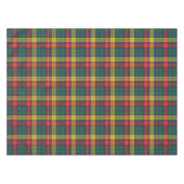 Pset Tartan Scottish Clan Buchanan Check Tafelkleed (Voorkant (Horizontaal))