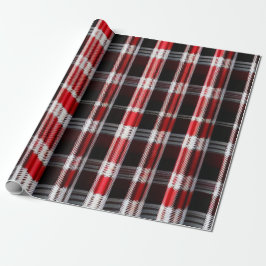 Pset Trendy Abstract Red Black Collectie Cadeaupapier