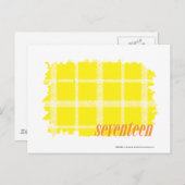 Pset Yellow 3 Briefkaart (Voorkant / Achterkant)