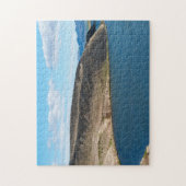 Pseudokraters in het meer Myvatn-IJsland Legpuzzel (Verticaal)