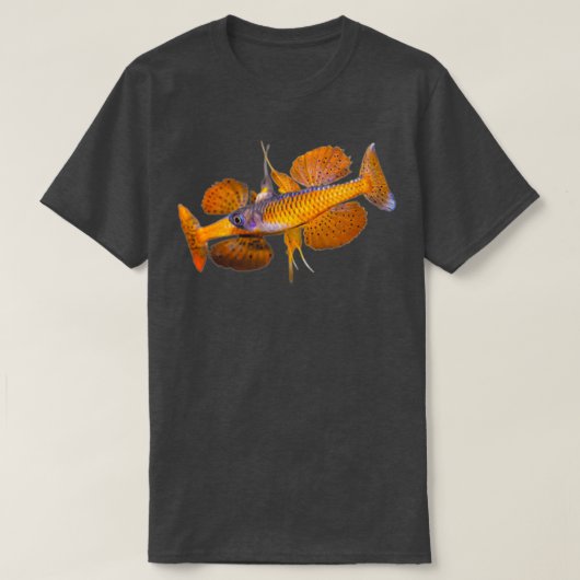 Pseudomugil Luminatus Dwarf Rainbowfish T-shirt (Design voorkant)