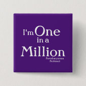 Pseudomyxoma Peritonei Button (BESTRIJDING VAN KAN (Voorkant)