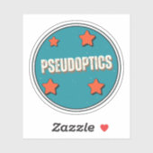 Pseudoptiek Sticker (Vel)