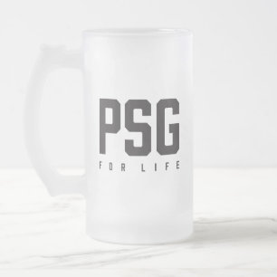 PSG Voor Het Leven Matglas Bierpul