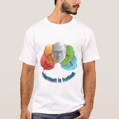 Pshattest is Hottest. Prof. R. M. Bernstein T-shirt (Voorkant)