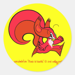 Psi Eekhoorn Sticker 1