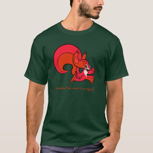 Psi Squirrel T-Shirt (Voorkant)