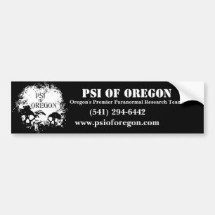 PSI van Oregon Bumpersticker