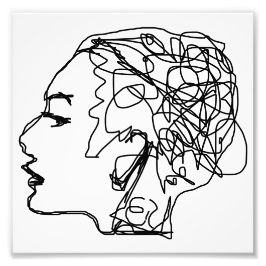 Psicologie Foto Afdruk (Voorkant)