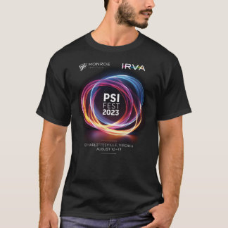 PsiFest2023 Shirt voor mannen voor & achter afbeel