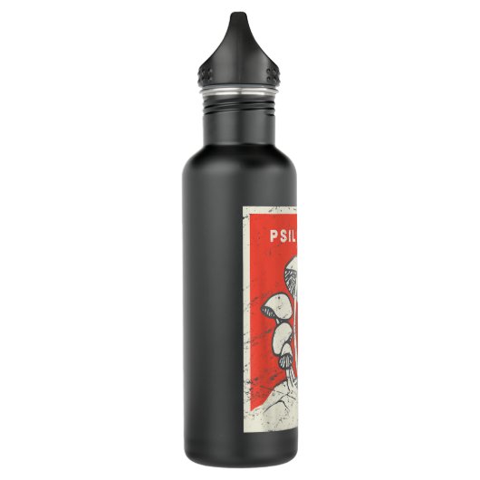 Psilocybin Retro Psychedelic Magic Mushrooms Waterfles (Links)