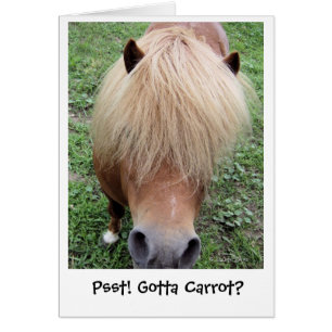 Psitt ! Obtenu à la carotte ?