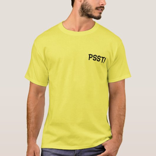 Psitt ! T-shirt (Devant)