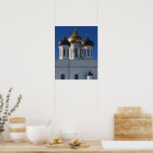 Pskov Kremlin and Trinity Cathedral Poster (Keuken)