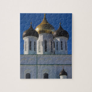 Pskov Kremlin en Trojitsa-kathedraal Legpuzzel