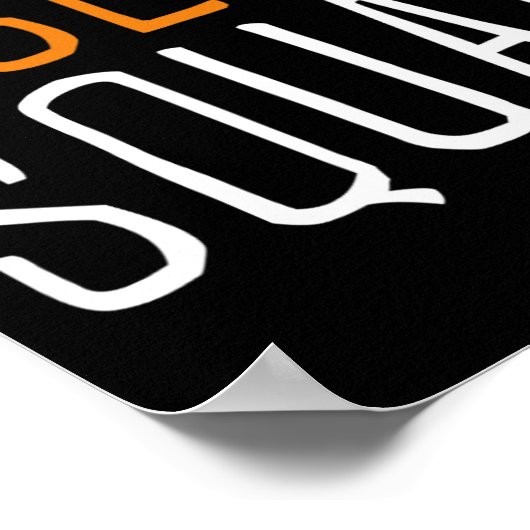 PSL Squad Pumpkin Spice Latte Lover Herfst herfst  Poster (Hoek)