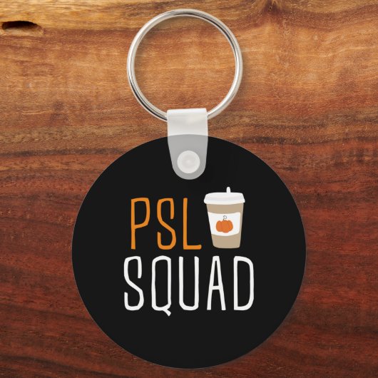 PSL Squad Pumpkin Spice Latte Lover Herfst herfst  Sleutelhanger (Voorkant)