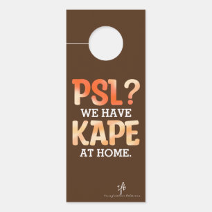 PSL vs. Kape Filipino Autumn Coffee Humor