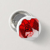 PSP Partij Logo Ronde Button 3,2 Cm (Voorkant /achterkant)