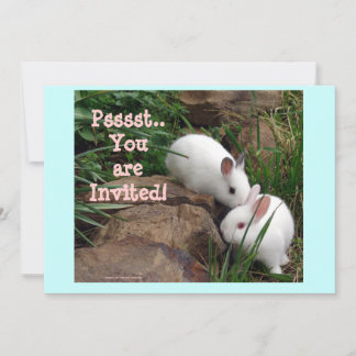 Psst, je bent uitgenodigd. kaart