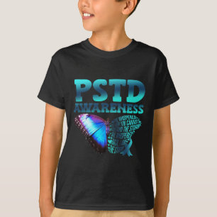 PSTD-bewustzijn posttraumatische stressstoornis T-shirt