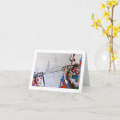 PSU SPHR Art Note-Kaart Kaart (Gele Bloem)