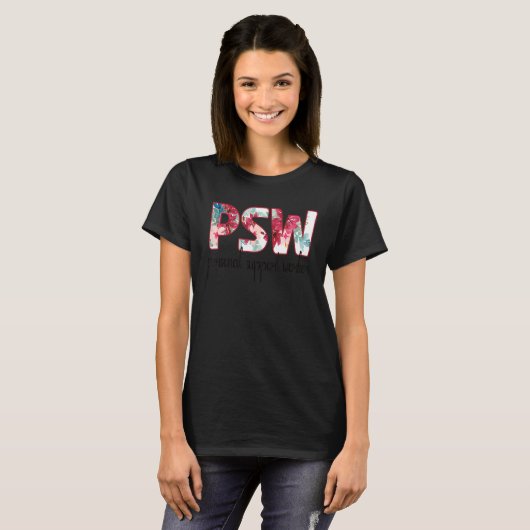 Psw Personal Support Worker Day T-shirt (Voorkant volledig)