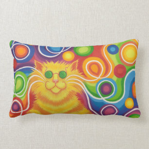 Psy-cat-delische kussensloop kussen