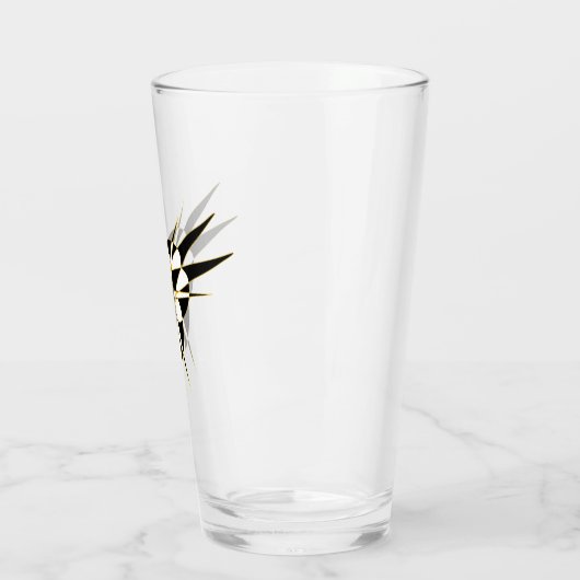 Psy schaap groot drink glas (Links)