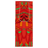 Psy wings large gift bag wijn cadeautas (Voorkant)