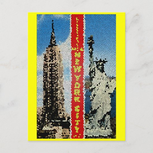Psych Greetings, New York Briefkaart (Voorkant)