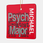 Psych Major Extraordinaire CUSTOM Keramisch Ornament (Links)