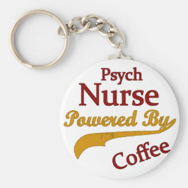 Psych Norse aangedreven door koffie Sleutelhanger