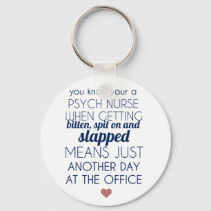 Psych Nurse Sleutelhanger