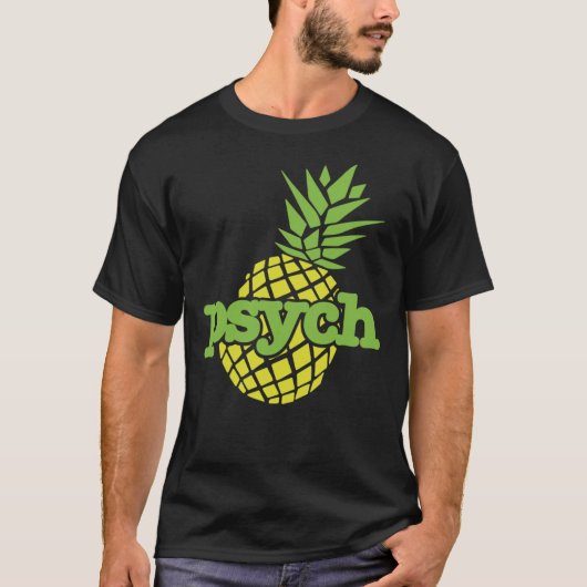 Psych Pineapple Essential T-Shirt (Voorkant)