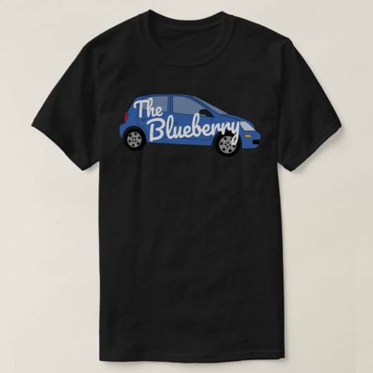 Psych the Blueberry Sticker T-shirt (Design voorkant)