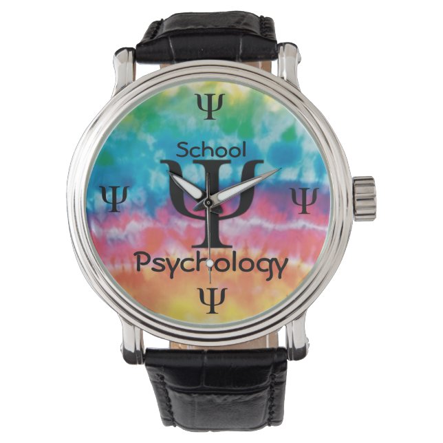 Psych tijd polshorloge horloge (Voorkant)