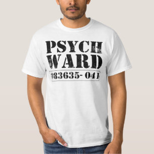Psych Ward - Escaped Convict Fancy dress frame T-shirt