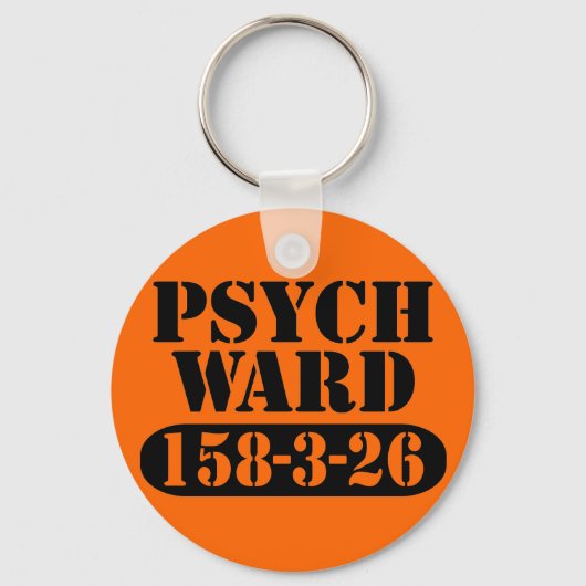 Psych Ward Sleutelhanger (Voorkant)