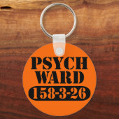 Psych Ward Sleutelhanger (Voorkant)