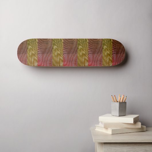Psychadelic60s Wall Art Skateboard (Muurkunst (Horizontaal))
