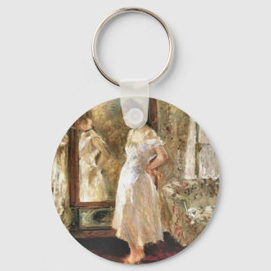 Psyche Berthe Morisot Fine Ar Sleutelhanger