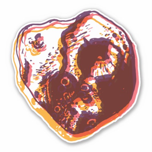 Psyche Design 1 Sticker (Voorkant)