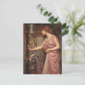 Psyche Entering Cupid's Garden Briefkaart (Staand voorkant)