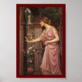 Psyche Entering Cupid's Garden Poster (Voorkant)