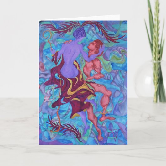 PSYCHE & EROS BEDANKKAART (Voorkant)